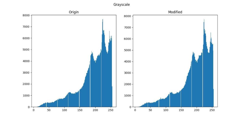 Image steganography demonstration